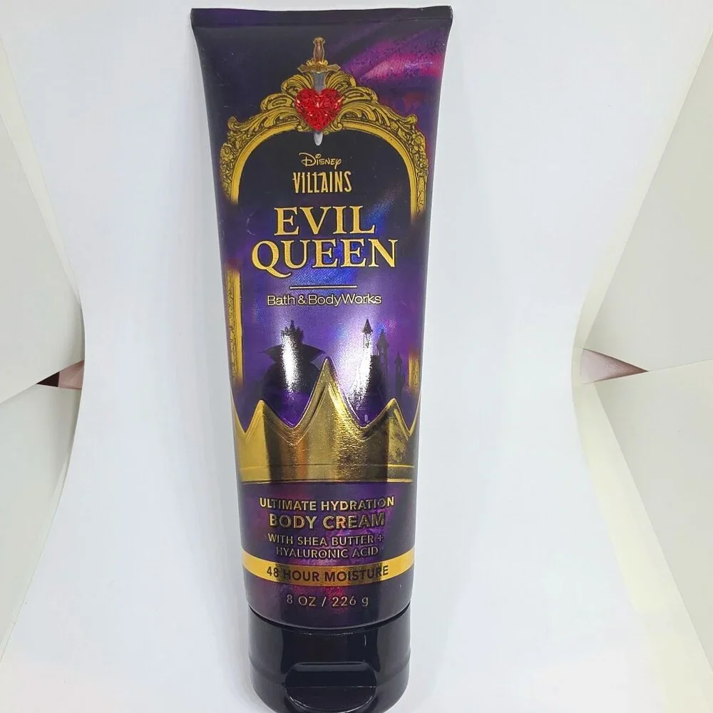 DISNEY VILLAINS EVIL QUEEN BATH & BODY WORKS BODY LOTION LIMITED EDITION